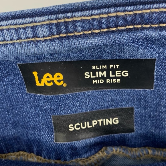 Lee Sculpting Pull-On Mid-Rise Skinny Jeans 12S - Picture 8 of 10